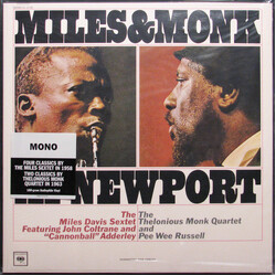 The Miles Davis Sextet / The Thelonious Monk Quartet Miles & Monk At Newport Vinyl LP USED