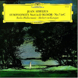 Jean Sibelius / Berliner Philharmoniker / Herbert von Karajan Symphonies No. 6 In D Minor, No. 7 In C Vinyl LP USED