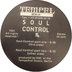 Soul Control (8) Soul Control USED VINYL 12INCH 45 RPM
