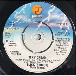 Slick (2) Sexy Cream USED VINYL 7INCH 45 RPM SINGLE