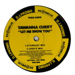 Tawanna Curry Let Me Show You USED VINYL 12INCH PROMO