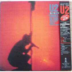 U2 Live "Under A Blood Red Sky" Vinyl LP USED