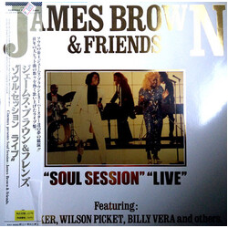 James Brown James Brown & Friends - Soul Session Live Vinyl LP USED