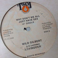 Lloyd Lovindeer Wild Gilbert USED VINYL 12INCH 45 RPM