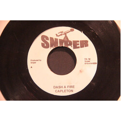 Capleton / R. Kelly Dash A Fire / Snake - Remix USED VINYL 7INCH 45 RPM SINGLE UNOFFICIAL RELEASE