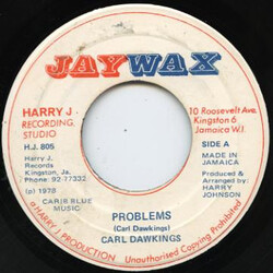 Carl Dawkins Problems USED VINYL 7INCH 45 RPM