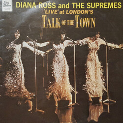 The Supremes 'Live' At London's Talk Of The Town Vinyl LP USED