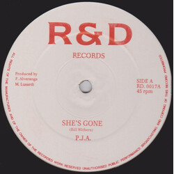 P.J.A. She Is Gone USED VINYL 12INCH 45 RPM