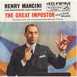 Henry Mancini And His Orchestra And Chorus Theme From "The Great Impostor" USED VINYL 7INCH 45 RPM