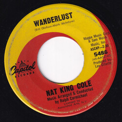 Nat King Cole Wanderlust / You'll See USED VINYL 7INCH 45 RPM SINGLE