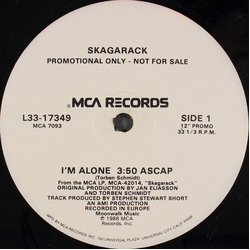 Skagarack I'm Alone Vinyl 12" USED