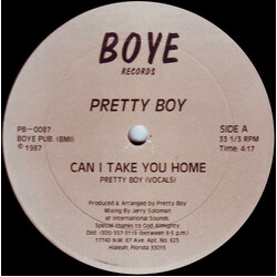 Pretty Boy Can I Take You Home USED VINYL 12INCH 33 S RPM