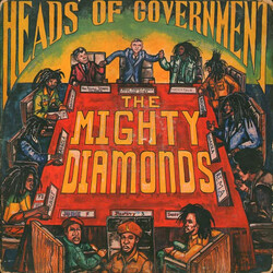 The Mighty Diamonds Heads Of Government Vinyl LP USED