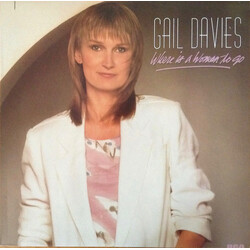 Gail Davies Where Is A Woman To Go Vinyl LP USED
