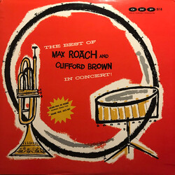 Clifford Brown And Max Roach The Best Of Max Roach And Clifford Brown In Concert! Vinyl LP USED