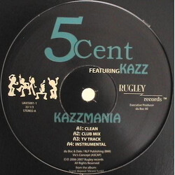 5 Cent Kazzmania / Love Is The Real Thing USED VINYL 12INCH