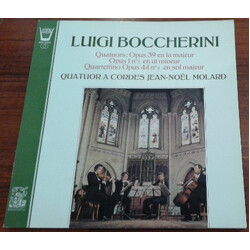 Luigi Boccherini / Quatuor A Cordes Jean-Noël Molard Quatuors: Opus 39 En La Majeur, Opus 1 N°1 En Ut Mineur,   Quartettino Opus 44 N°4 En Sol Majeur 