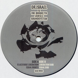 Dr. Israel / The Brooklyn Jungle Soundsystem Black Rose Liberation / Equal Rights USED VINYL 12INCH