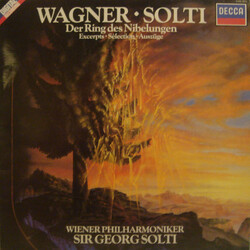 Richard Wagner / Wiener Philharmoniker / Georg Solti Der Ring Des Nibelungen Excerpts • Sélection • Aszüge Vinyl LP USED