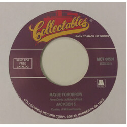 The Jackson 5 Maybe Tomorrow / Sugar Daddy USED VINYL 7INCH 45 RPM SINGLE REISSUE