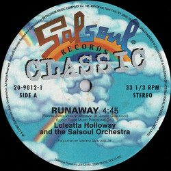 The Salsoul Orchestra / Gaz Runaway / Sing Sing USED VINYL 12INCH 33 S RPM