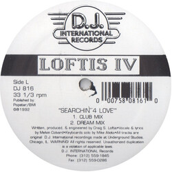 Craig S. Loftis Searchin' 4 Love USED VINYL 12INCH 33 S RPM