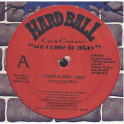 Cro & Company We Come To Play (Just A Kiss) USED VINYL 12INCH 33 S RPM