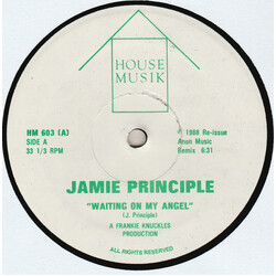 Jamie Principle / La Flavour Waiting On My Angel / Mandolay USED VINYL 12INCH UNOFFICIAL RELEASE