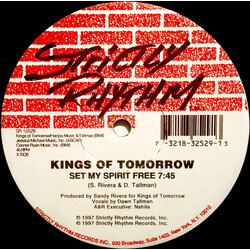 Kings Of Tomorrow Set My Spirit Free USED VINYL 12INCH 33 S RPM