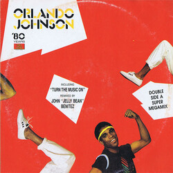 Orlando Johnson Turn The Music On USED VINYL 12INCH
