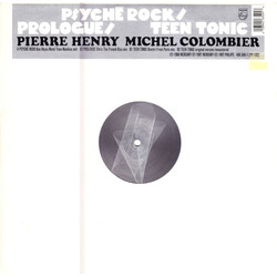 Pierre Henry / Michel Colombier Psyché Rock / Prologue / Teen Tonic USED VINYL 12INCH 33 S RPM