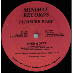 Pleasure Pump (2) Over & Over USED VINYL 12INCH 33 S RPM