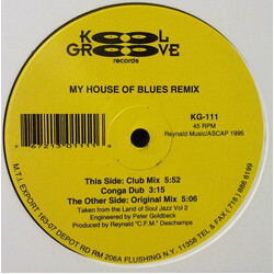 Reynald Deschamps My House Of Blues (Remix) USED VINYL 12INCH 45 RPM