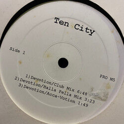 Ten City Devotion / My Peace Of Heaven USED VINYL 12INCH 33 S RPM EP STEREO