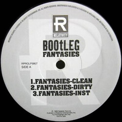Bootleg (4) Fantasies USED VINYL 12INCH PROMO