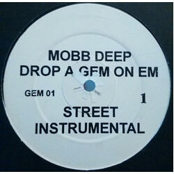 Mobb Deep Drop A Gem On Em USED VINYL 12INCH UNOFFICIAL RELEASE