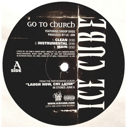 Ice Cube Go To Church / Child Support USED VINYL 12INCH