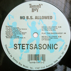 Stetsasonic No B.S. Allowed / Uda Man USED VINYL 12INCH 33 S RPM