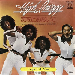 High Inergy KhjDT = You Can't Turn Me Off (In The Middle Of Turning Me On) / ìÃÈûßüû²ÃÈû¯íüºûȥûæü = Let Me Get Close To You USED VINYL 7INCH 45 RPM 