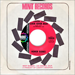 Homer Banks Round The Clock Lover Man / Foolish Hearts Break Fast USED VINYL 7INCH 45 RPM SINGLE PROMO