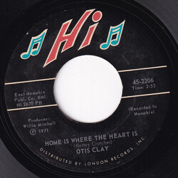 Otis Clay Home Is Where The Heart Is / Brand New Thing USED VINYL 7INCH 45 RPM STYRENE