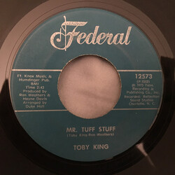 Toby King Mr. Tuff Stuff / For The Good Times USED VINYL 7INCH 45 RPM