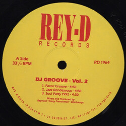 Reynald Deschamps / Earth People DJ Groove - Vol. 2 USED VINYL 12INCH 33 S RPM
