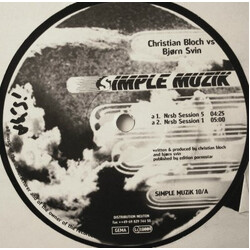Christian Bloch / Bjørn Svin NRSB Session USED VINYL 12INCH