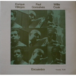 Enrique Villegas / Paul Gonsalves / Willie Cook Encuentro Vinyl LP USED