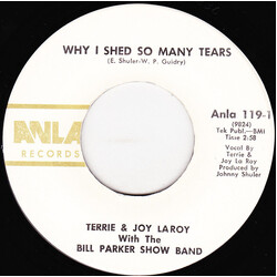 Terrie & Joy La Roy / The Bill Parker Show Band Why I Shed So Many Tears / Without Love What Would Life Be USED VINYL 7INCH 45 RPM SINGLE