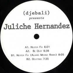 Juliche Hernandez Djebali Presents Juliche Hernandez USED VINYL 12INCH 33 S RPM EP