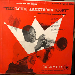 Louis Armstrong & His Hot Seven The Louis Armstrong Story, Volume II: Louis Armstrong And His Hot Seven Vinyl LP USED