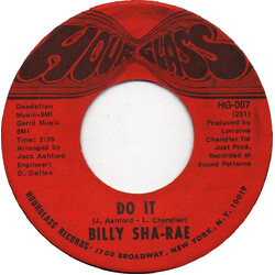 Billy Sha-Rae Do It / I Found The One USED VINYL 7INCH 45 RPM SINGLE