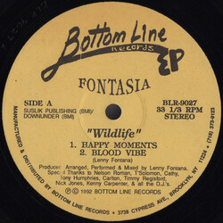 Fontasia Wildlife USED VINYL 12INCH EP 33 S RPM